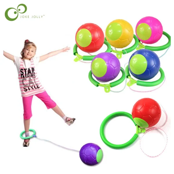 1PC Skip Ball Outdoor Fun Toy Ball Classical Skipping Toy