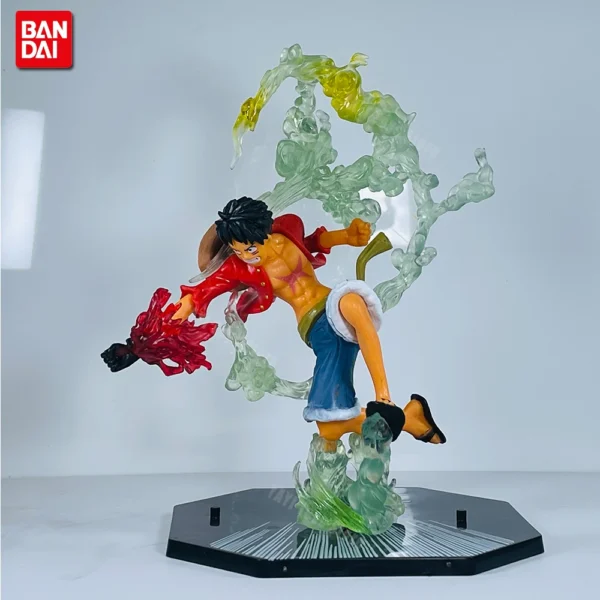 New One Piece Anime Figure Fire Fist Luffy Ace Sanji Battle - Image 4