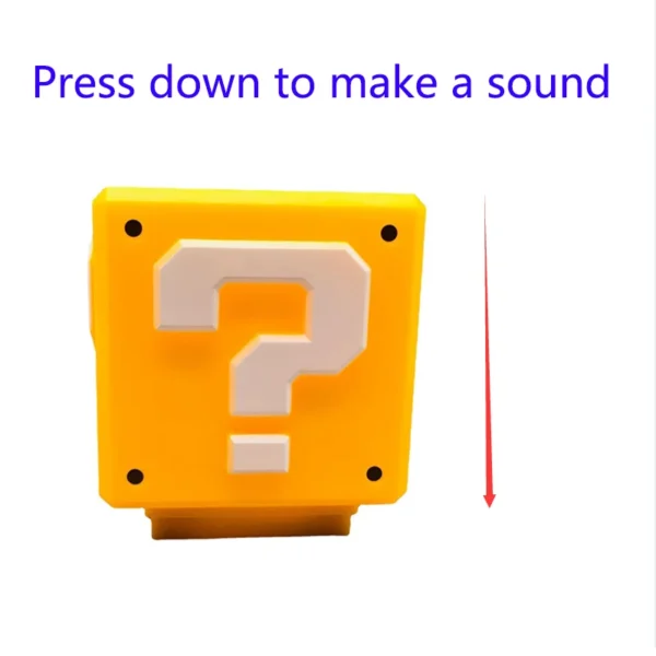 LED Question Mark Night Light Super Mario Bros Games Toy - Image 5