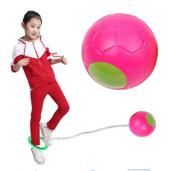 1PC Skip Ball Outdoor Fun Toy Ball Classical Skipping Toy - Image 2