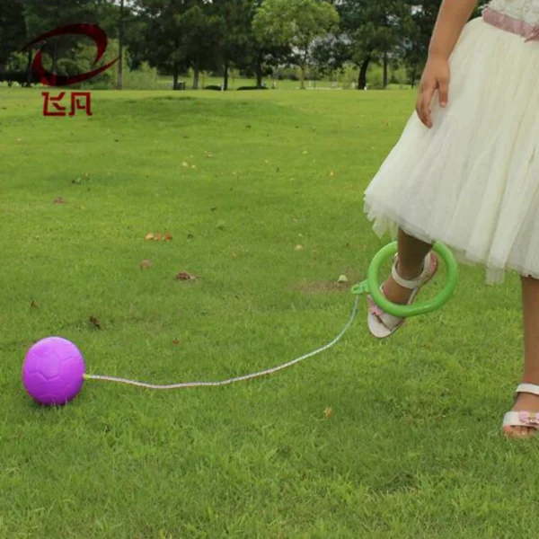 1PC Skip Ball Outdoor Fun Toy Ball Classical Skipping Toy - Image 4