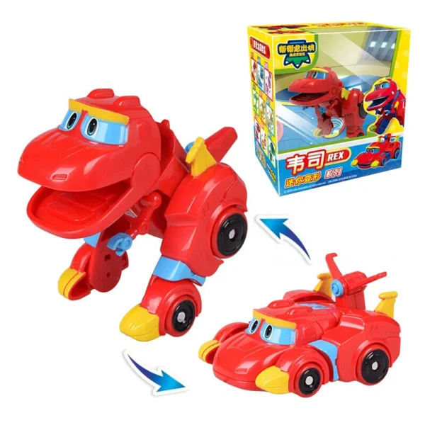 Newest Min Gogo Dino ABS Deformation Car/Airplane